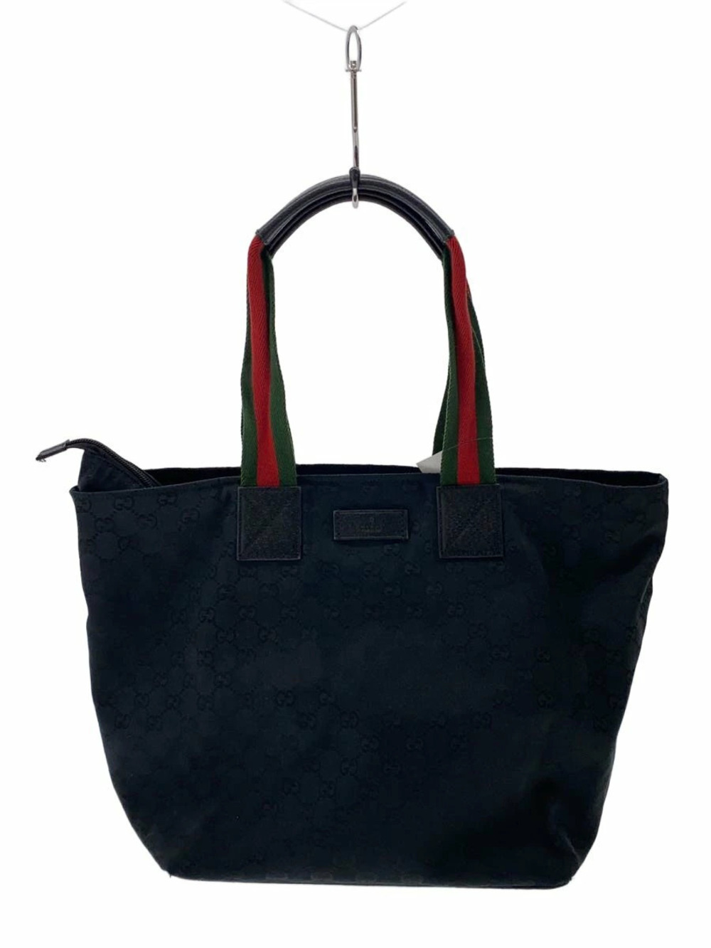 Gucci Tote Bag Sherry Canvas Black All over